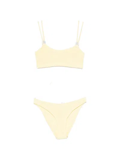 Hunza Cassie Bikini Set In Yellow