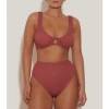 Hunza G Nadine Bikini In Metallic