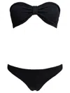 Hunza G Tina Crinkle Strapless Bikini
