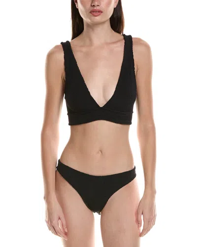 Hunza G 2pc Carla Bikini Set In Black