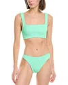 HUNZA G HUNZA G 2PC XANDRA BIKINI SET