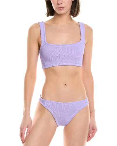 HUNZA G HUNZA G 2PC XANDRA BIKINI SET