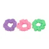 Hunza G 3 Pack Kids Scrunchies Bubblegum/lime/lilac In Multi