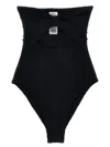 Hunza G Mare Nero High-waisted Swimwear With Twist Detail