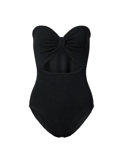 Hunza G Brooke Swim One-piece Swimsuit In Black