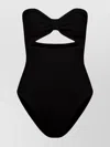 Hunza G Alana Swim Strapless Bow Cut-out