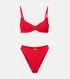Hunza G Alicia Bikini In Red