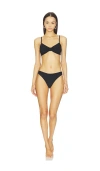 Hunza G Alicia Bikini Set In Black