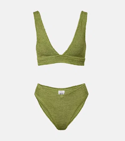 Hunza G Angel Bikini In Green