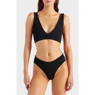 Hunza G Angel Two-piece Bikini Swimsuit In Black