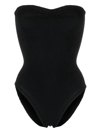 HUNZA G 'BROOKE SWIM' ONE-PIECE SWIMSUIT