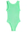 Hunza G Classic Swimsuit In Lime