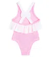 Hunza G Baby Lara Bow-detail Swimsuit In Pink