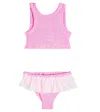 Hunza G Olive Bikini In Bubblegum