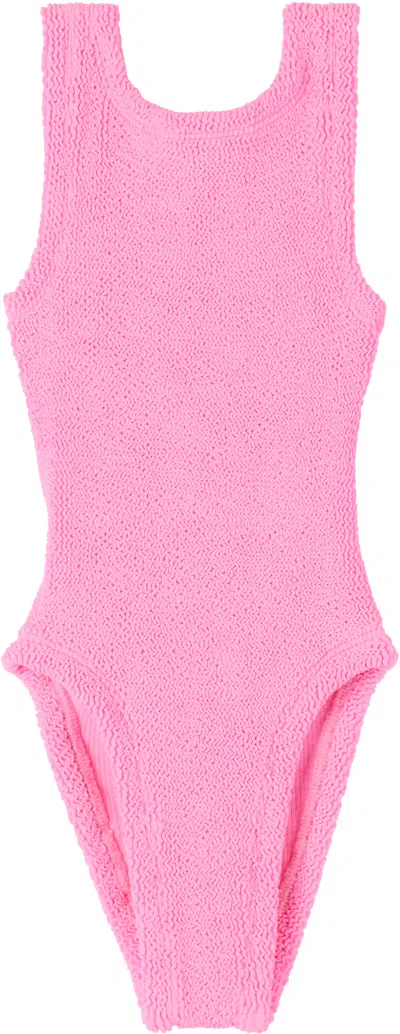 Hunza G Baby Pink Classic Swimsuit