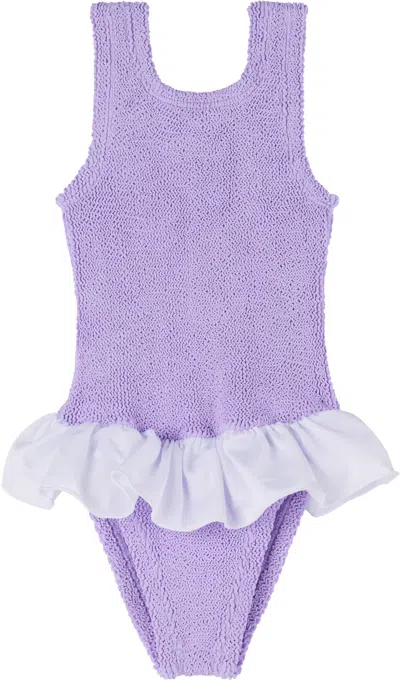 Hunza G Baby Purple Denise Swimsuit