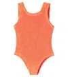 Hunza G Baby Swimsuit In Orange