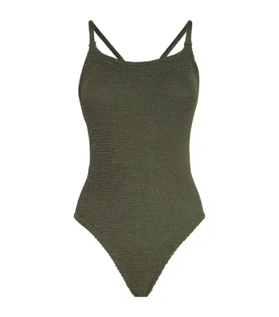 Hunza G Bette Swimsuit In Green
