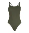 Hunza G Coverage Pamela Swimsuit In Green