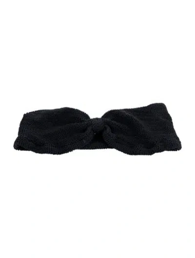 Pre-owned Hunza G Bheadband In Black