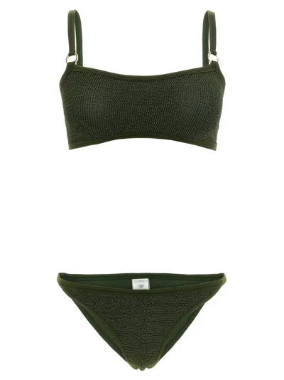Hunza G Bicolor Polyamide Women's Bikini