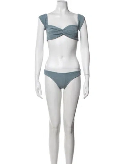 Pre-owned Hunza G Bikini In Black