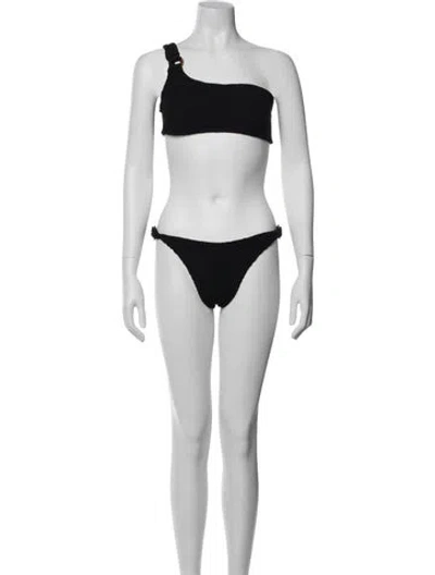 Pre-owned Hunza G Bikini In Black