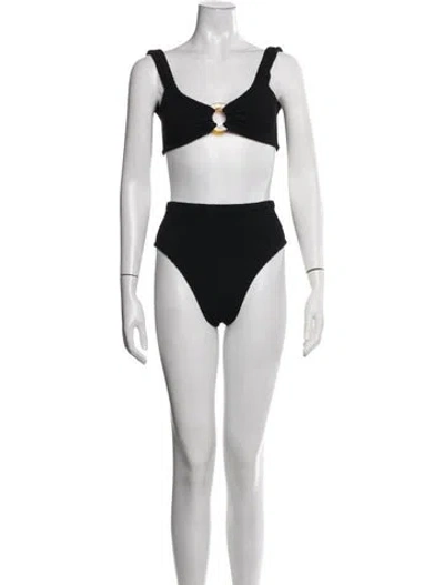 Pre-owned Hunza G Bikini In Black