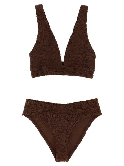 Hunza G Bikini In Brown