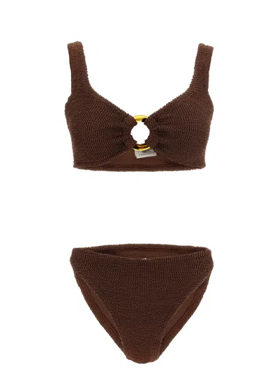 Hunza G Bikini In Brown