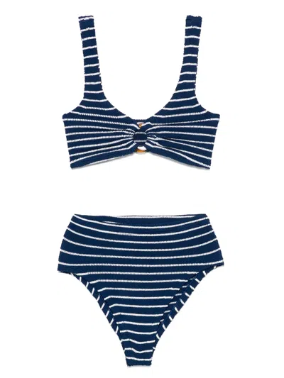 Hunza G Bikini Nadine Navy In Blue