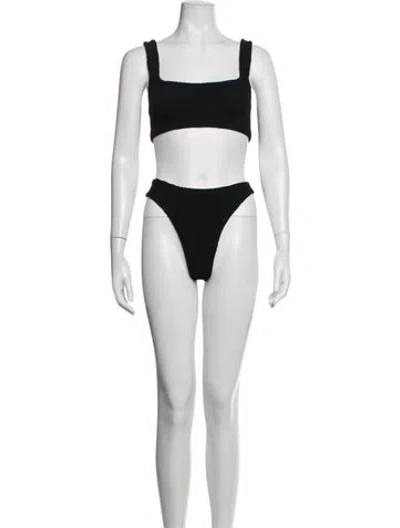 Pre-owned Hunza G Bikini In Red