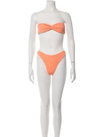 Pre-owned Hunza G Bikini In White