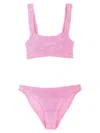 Hunza G Bubblegum Xandra Bikini In Pink