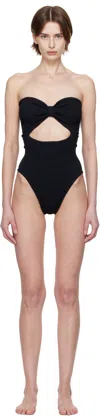 Hunza G Black Alana Swimsuit In Black