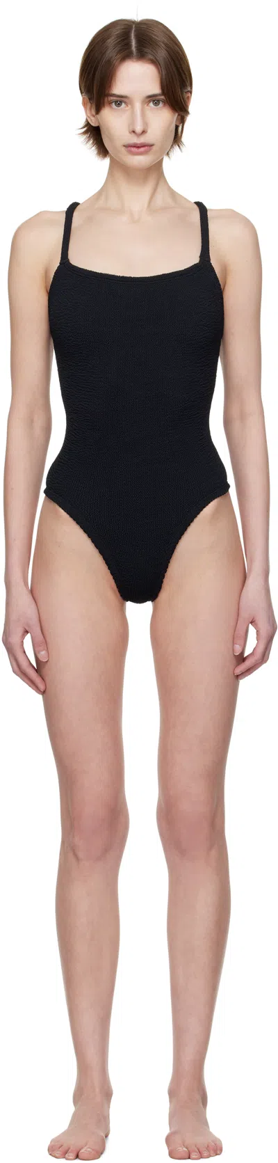 Hunza G Black Bette Swimsuit