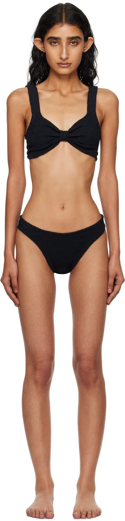 Hunza G Black Bonnie Bikini