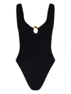 Hunza G Geraffter Celine Badeanzug In Black