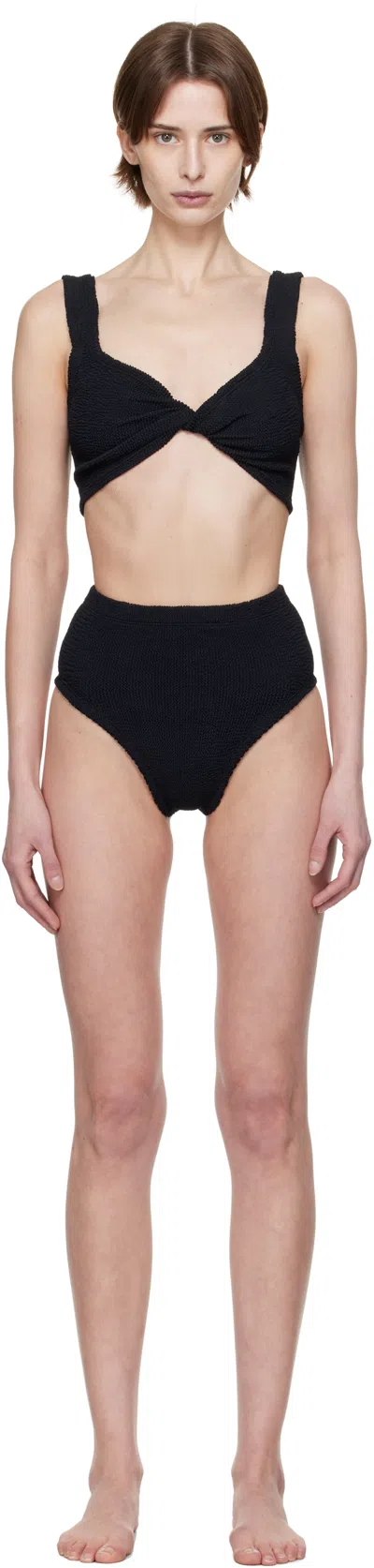 Hunza G Black Jamie Bikini
