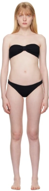 Hunza G Black Jean Bikini In Black