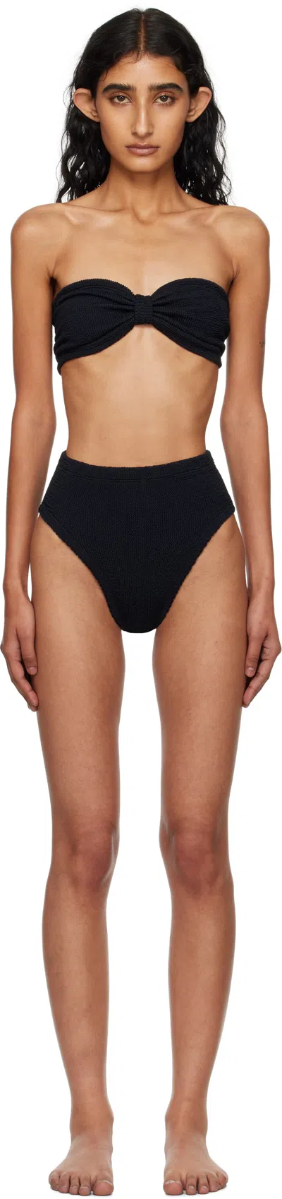 HUNZA G BLACK RUBY BIKINI