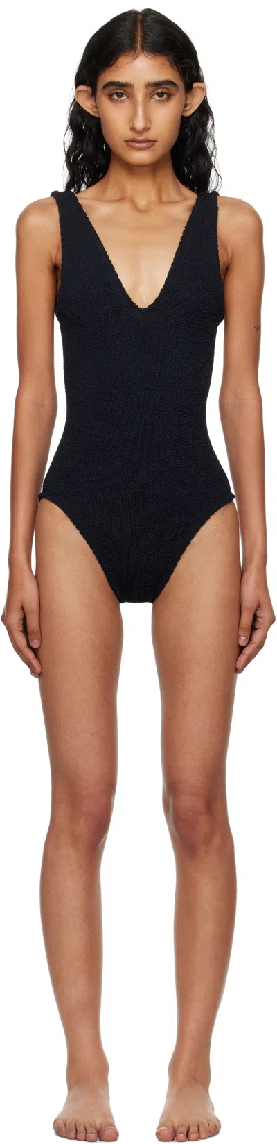 Hunza G Black Sadie Swimsuit