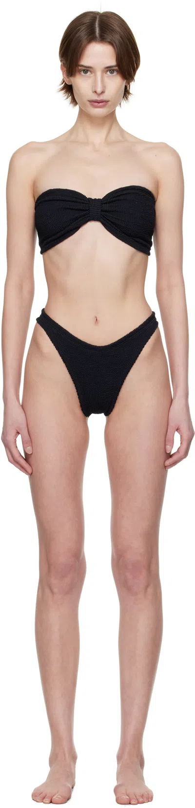 Hunza G Black Tina Bikini
