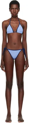 Hunza G Gina Bikini With Sporty Contrast Trim