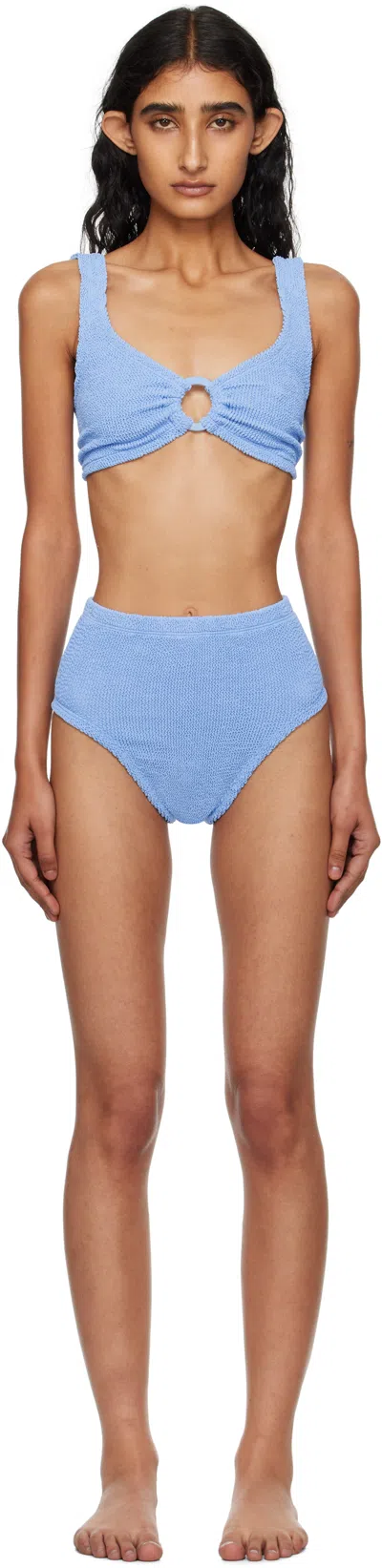 Hunza G Blue Nadine Bikini