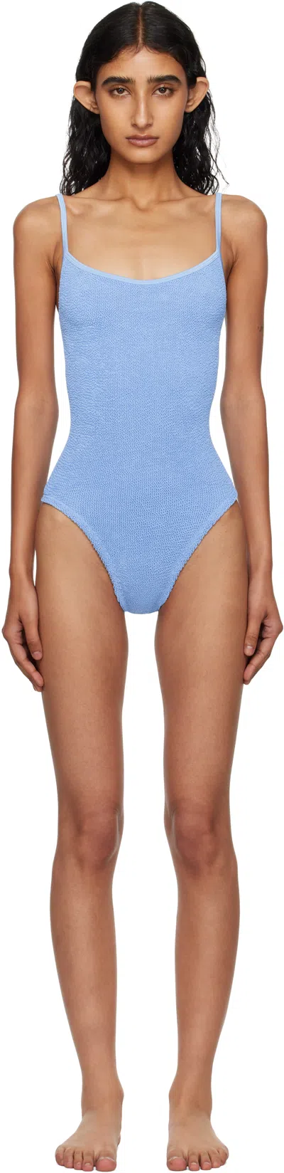 Hunza G Blue Pamela Swimsuit