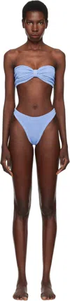 Hunza G "tina" Bandeau Top High-cut Leg Set