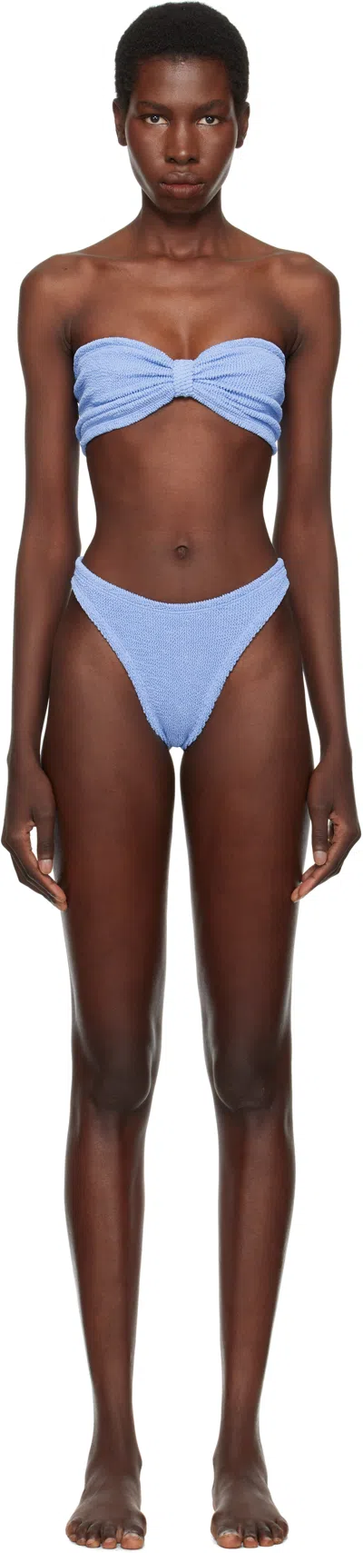 Hunza G Blue Tina Bikini