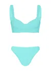 Hunza G Bonnie Bikini Aqua In Blue
