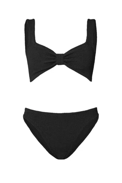 Hunza G Bonnie Bikini Black